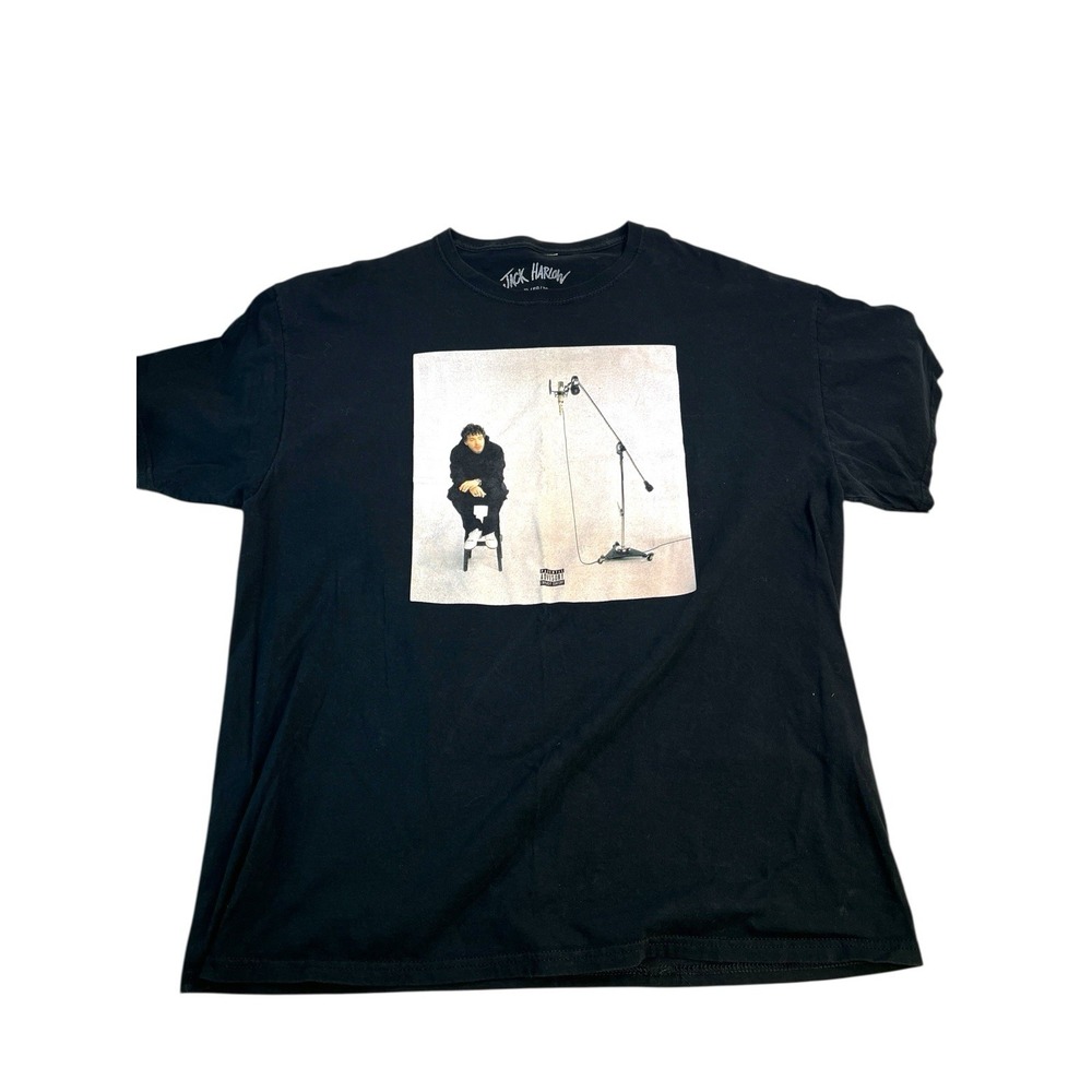 JACK‎ HARLOW Shirt XL Come Home The Kids Miss You HipHop Rap Black Graphic Tee